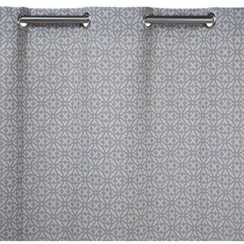 Madura 13310 cortina, Salamanca Azul Gris Y Lino 200 x 285 cm