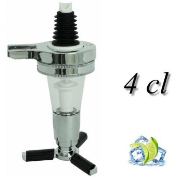 4 cl – Vertedor Licor vertedor de Dosificador Botella vertedor de bebidas espirituosas Chupito