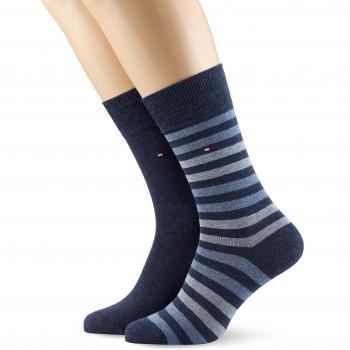 Tommy Hilfiger 472001001, Calcetines para Hombre, Azul
