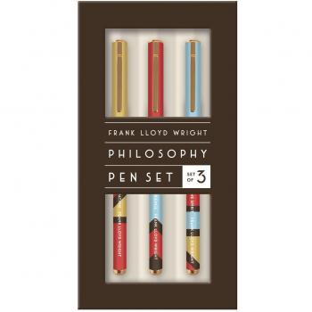 Frank Lloyd Wright Philosophy Pen Set
