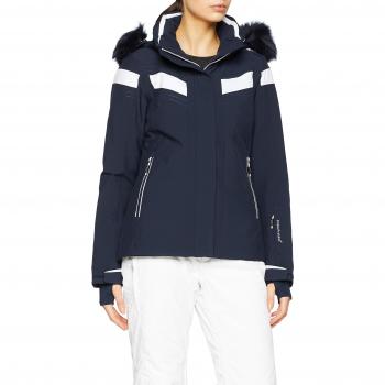 CMP Feel Warm Flat 10.000, Chaqueta Mujer, Mujer, 38W0666WF, Black Blue, 48