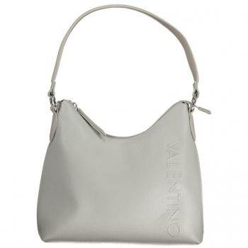 Valentino by Mario Valentino Gray Polyethylene Handbag, Shoulder Bag, Female, Size: ONE SIZE, Zip Closure