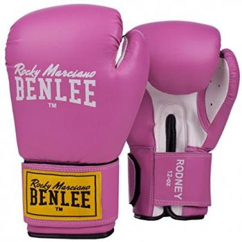 Premium Synthetic Leather Boxing Gloves - Benlee Rodney & Lonsdale Style