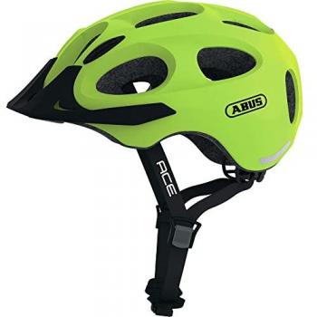 Abus Youn-I Ace Signal Yellow Child Helmet Size M (52-57 cm)