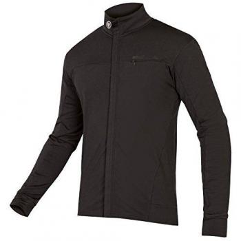 Endura Maillot de Manga Larga Xtract Roubaix para Hombre en Color Negro (XXL)