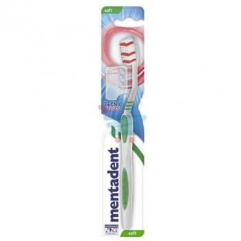 Cepillo de Dientes Mentadent Tecnic Suave Delicado 1 Unidad