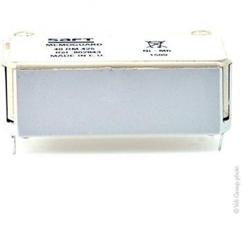 Saft - Acumuladores NiMH industriales 40RM425 4.8V 250mAh CI -