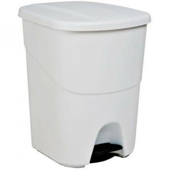 Cubo con Pedal Pedalbin Ecológico 40 Litros Blanco