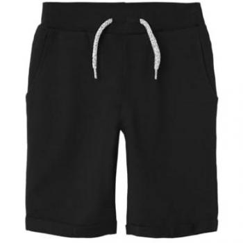 Pantalón Corto de Sudadera Name It para Niños en Color Negro