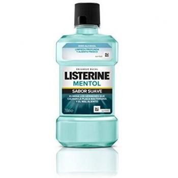 LISTERINE Enjuague Bucal Mentol Suave Zero Alcohol 250ml