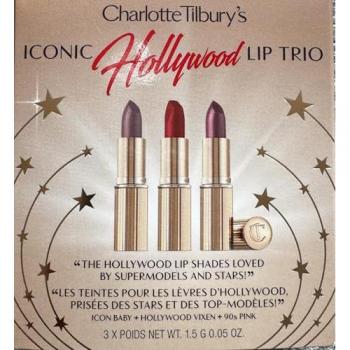 Iconic Hollywood Lip Trio Limited Edition Set by Charlotte Tilbury