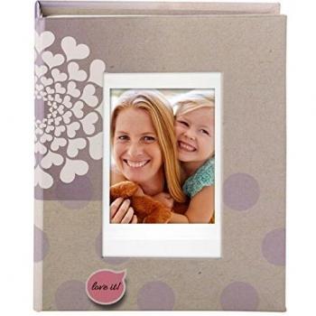 Fujifilm Instax Mini Pocket Album con 80 hojas y protector multicolor