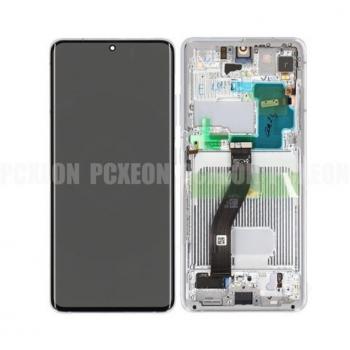 Pantalla Completa LCD Plata Samsung Galaxy S21 Ultra 5G SM-G998B