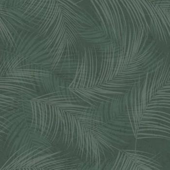 Papel Pintado DUTCH WALLCOVERINGS Verde Palma - Papel de pared con diseño de palmas en color verde, fabricado por DUTCH WALLCOVERINGS, ideal para decoración interior