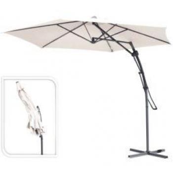 Parasol lateral automático Ambiance 380 cm beige