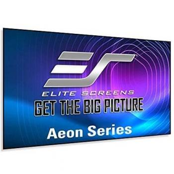 Elite Screens Aeon 135 White and Black Projection Screen