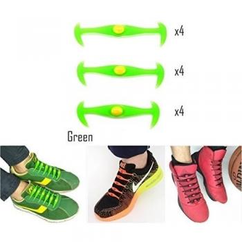 BazarAZ Ndb1500 - Cordones de zapatos  unisex verde Verde universale