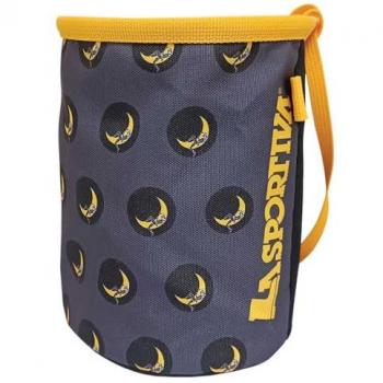 Bolsa de Magnesio La Sportiva Climbing On The Moon Gris Amarillo Unisex