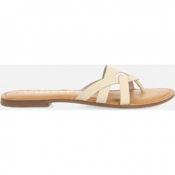Sandalia Gioseppo Mujer Piel Off-White Tiras Cómodas