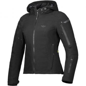 Ixon Chaqueta textil de moto para mujer Burning Negra - XL
