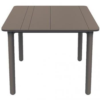 Mesa Garbar Noa Marrón Polipropileno 90 x 90 x 74 cm