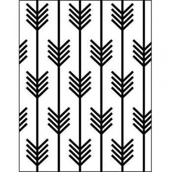 Matriz de Embossing ARTEMIO - Flechas - Formato A6 - Compatible con Máquinas de Corte