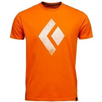 Black Diamond M SS Chalked Up tee Camiseta para Hombre, Ginger