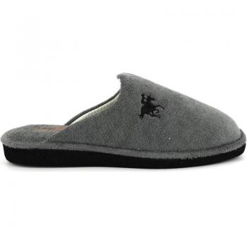 BEREVERE 8803 Zapatillas de casa de hombre gris