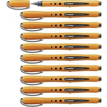 Stabilo Trabajador Rodillo con Progressive Tinta Tecnología, Texto Color Negro, Producto Color Naranja - Negro