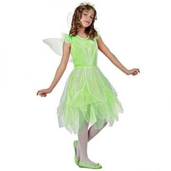 Disfraz de Hada Verde con Alas para Niña 7-9 Años
