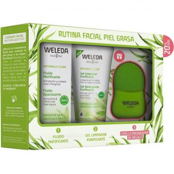 PACK RUTINA FACIAL PARA PIEL GRASA NATURALLY CLEAR DE WELEDA