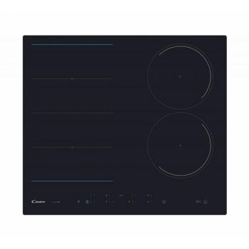 Placa de Inducción Empotrada Candy CIES644DCWIFI 59 cm con 4 Fuegos en Color Negro