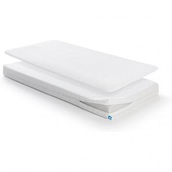 Colchón y Protector de Colchón Aerosleep Safe Sleep Pack Essential blanco 60x120