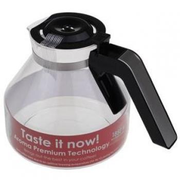 Jarra Cafetera de Vidrio Melitta Aroma Elegance 10 Tazas - Negro/Acerado - M1012 6708238
