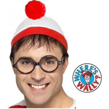 Kit de Dónde está Wally: Gorro y Gafas