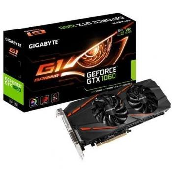 Tarjeta Gráfica Gigabyte GeForce GTX 1060 G1 Gaming 3G, NVIDIA GeForce GTX 1060, 3GB GDDR5, PCI Express x16 3.0, Resolución Máxima de 7680 x 4320 Pixeles