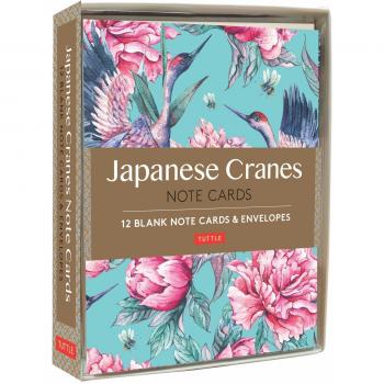 Japanese Cranes Note Cards: 12 Blank Note Cards and Envelopes
