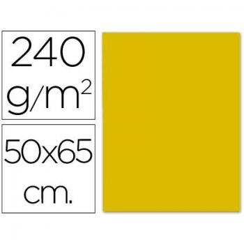Liderpapel CX18 - Cartulina, 50 x 65 cm, color oro