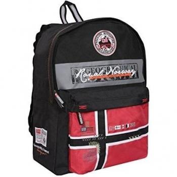Geographical Norway Mochila Flag Negro