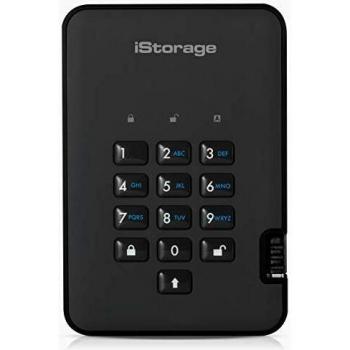 iStorage ISDA2256SSD256B 256GB diskAshur2 SSD Phantom Black