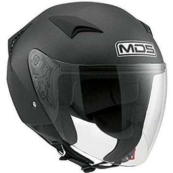 AGV Helmets Casco Jet G240 MDS E2205 Solid, color Negro Flat, talla M