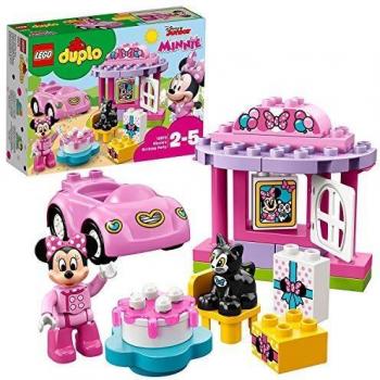 LEGO 10873 Duplo Disney Fiesta de cumpleaños de Minnie, Juguete de construcción con Mini Figura de Minnie Mouse y Coche, para Niños 2 - 5 años
