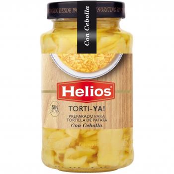 Helios Torti-Ya con Cebolla - 390 gr. HELIOS [Pack de 3 Uds.]