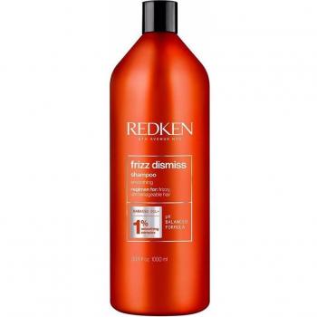 Redken Frizz Dismiss Shampoo 1000ml for Frizzy, Unmanageable Hair