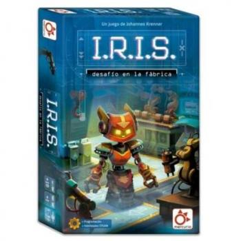 Juego de mesa I.R.I.S. Desafío en la Fábrica - Incluye mecánicas de estrategia, componentes de alta calidad, diseño atractivo y temática innovadora