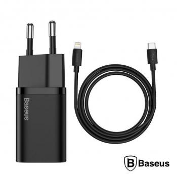 Cargador de Pared Baseus TZCCSUP-B01 20W - Negro
