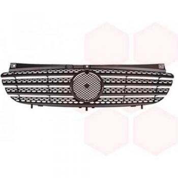 Rejilla delantera de plástico negra para Mercedes Vito W639 (2003-2010) - VAN WEZEL 3080510