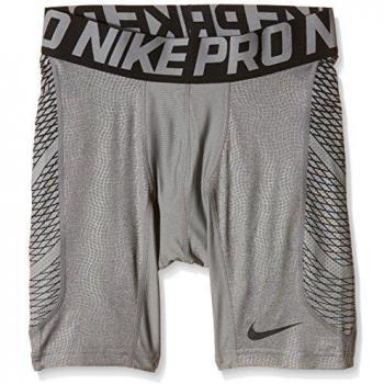 Nike HyperCool 6 Short - Pantalón corto de fitness y ejercicio para hombre, color gris / negro, talla S