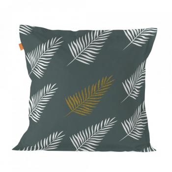 Funda de cojín HappyFriday Blanc Foliage mint Multicolor 60 x 60 cm - Cuadrante multicolor