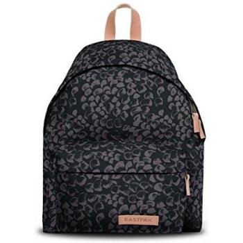 Mochila Eastpak Unisex Tejido Negro, Gris y Marrón EK62049M Negro 22x31x41 cm